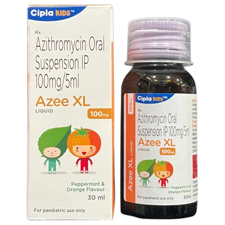 Azee Xl 100mg Peppermint & Orange Liqud 30ml product image