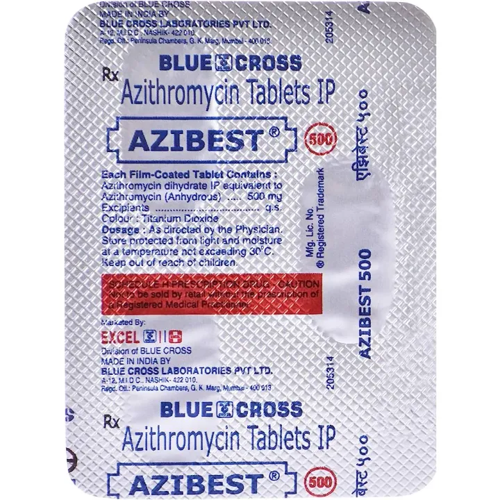 Azibest 500 Tablet product image