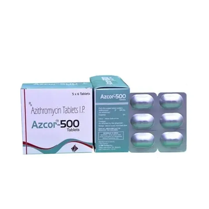 Azicor 500mg Tablet product image