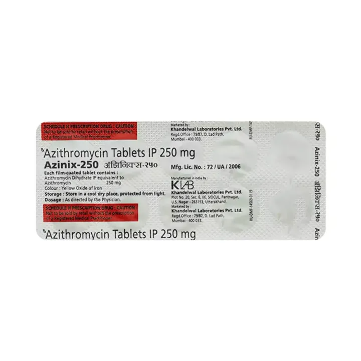 Azinix 250mg Tablet product image
