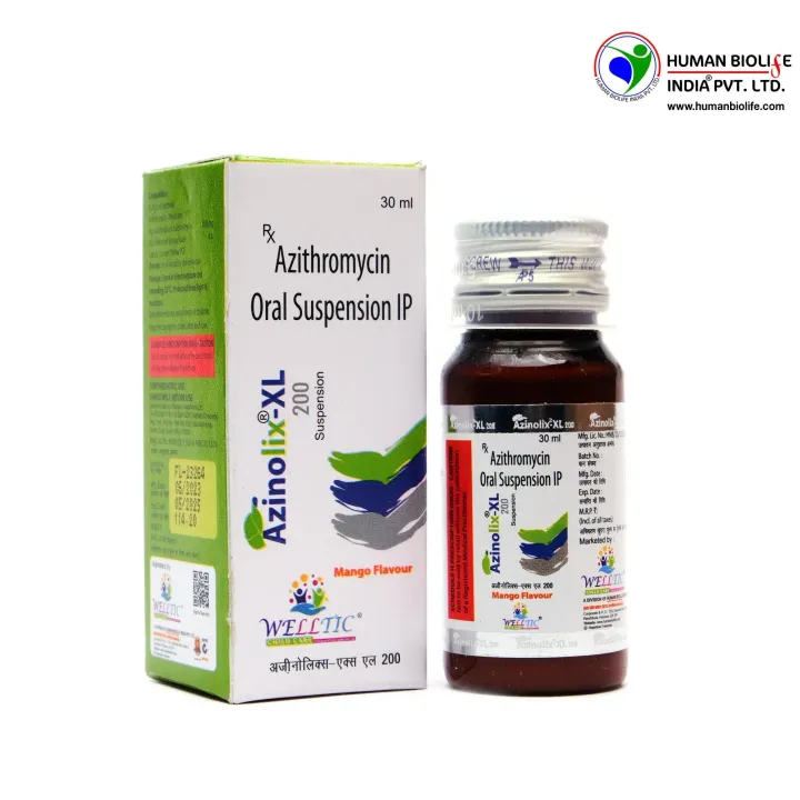Azinolix Xl 200mg Syrup 30ml product image