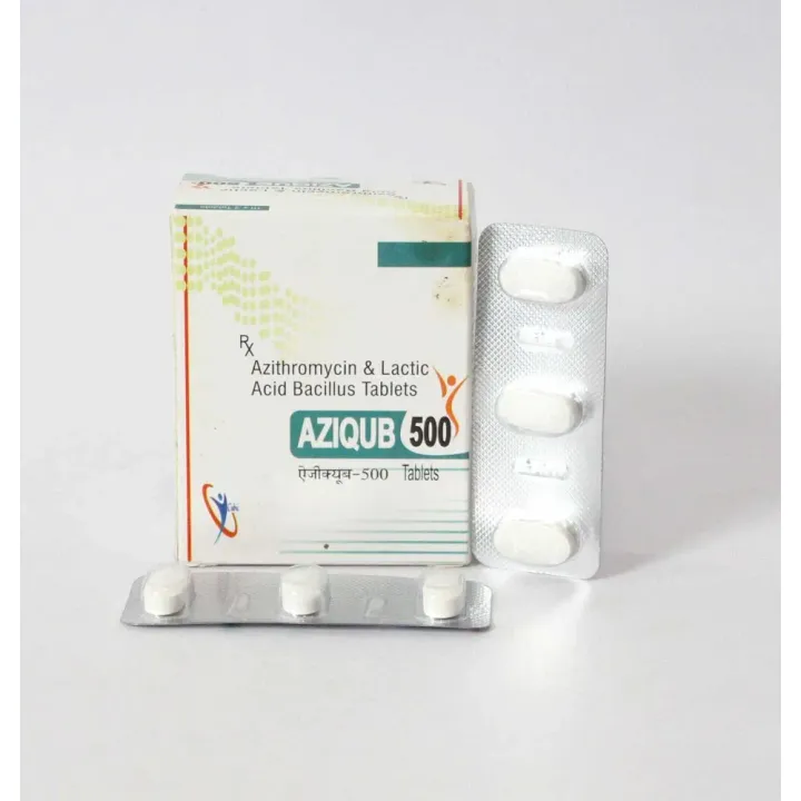 Aziqub 500 Tablet product image
