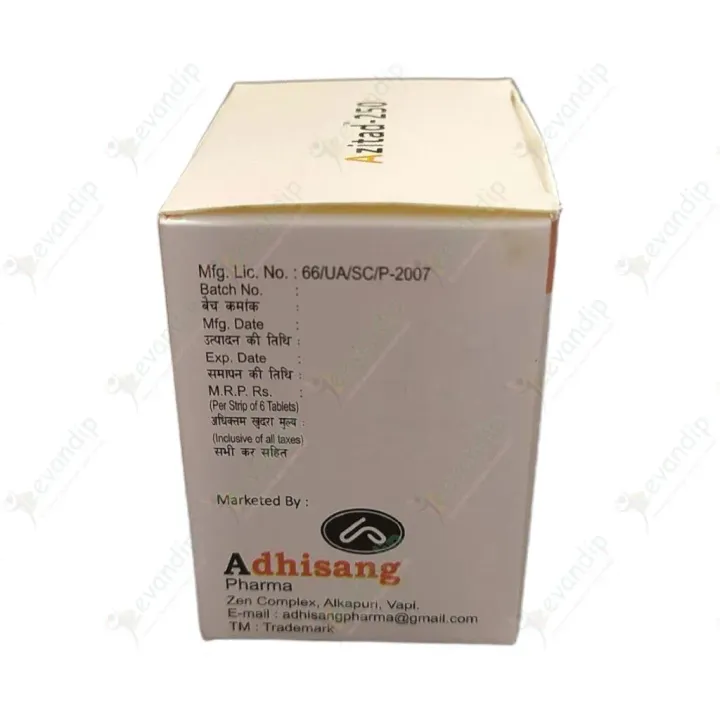 Azitad 250mg Tablet product image