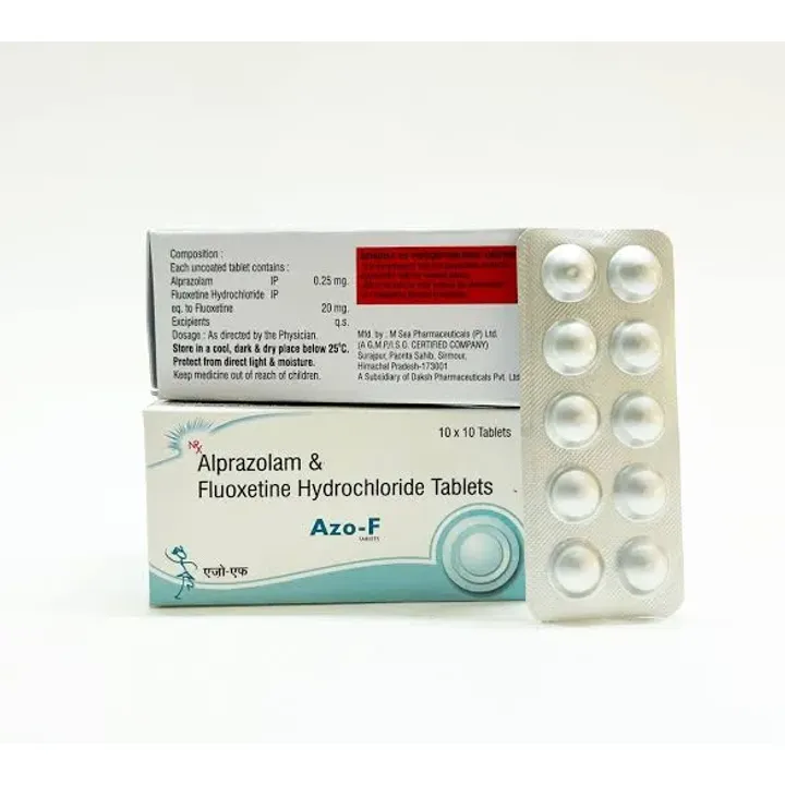 Azo-f 0.25mg/20mg Tablet product image