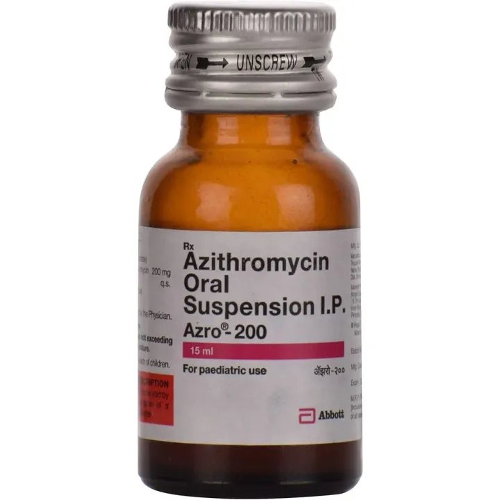 Azro 200mg Oral Suspension 15ml product image