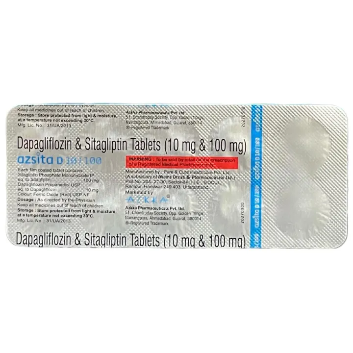 Azsita D 10/100 Tablet product image