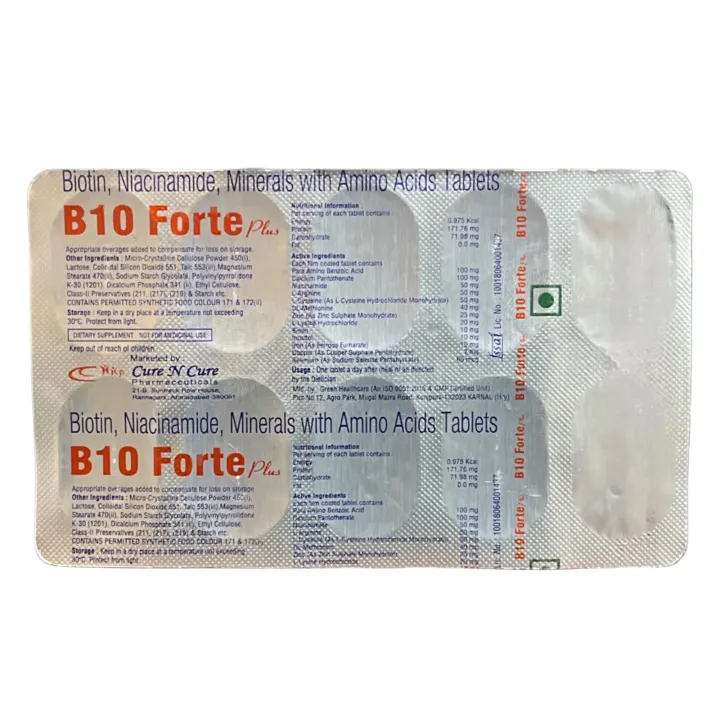 B10 Forte Plus Tablet product image