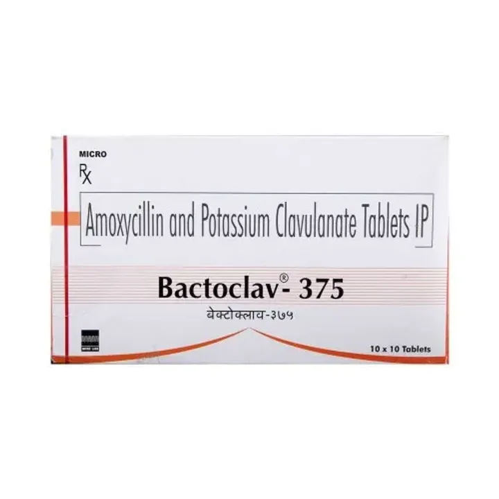 Bactoclav 375 Tablet product image