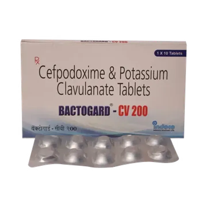 Bactogard-cv 200 Tablet product image