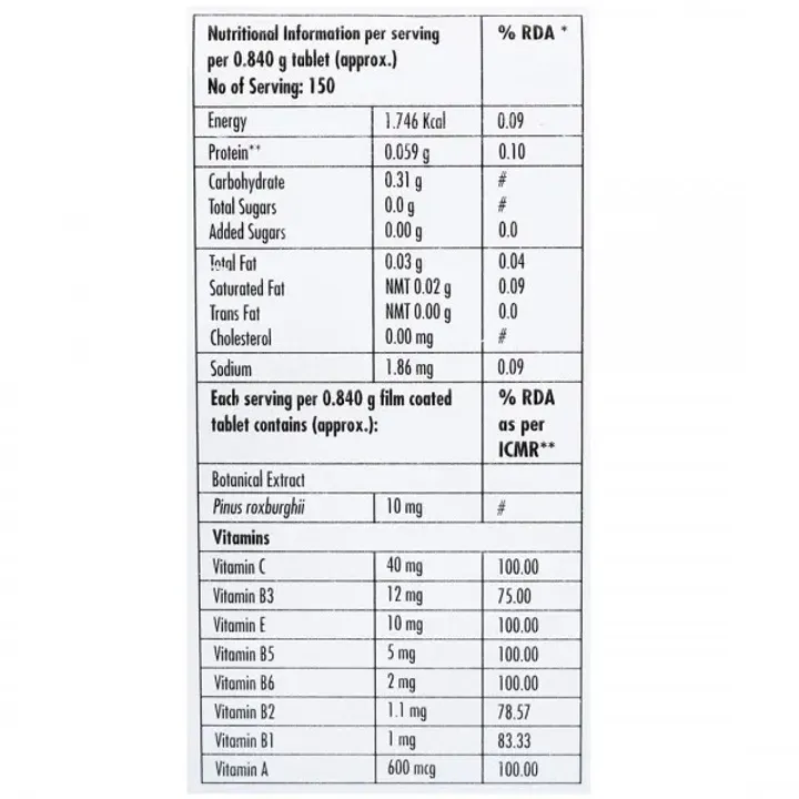 Basitone Forte Tablet product image