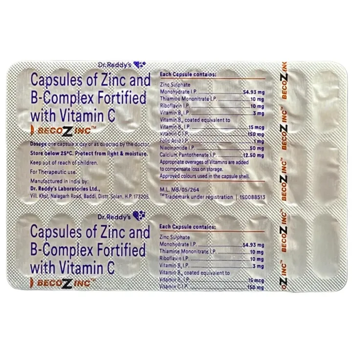 Becozinc Capsule product image