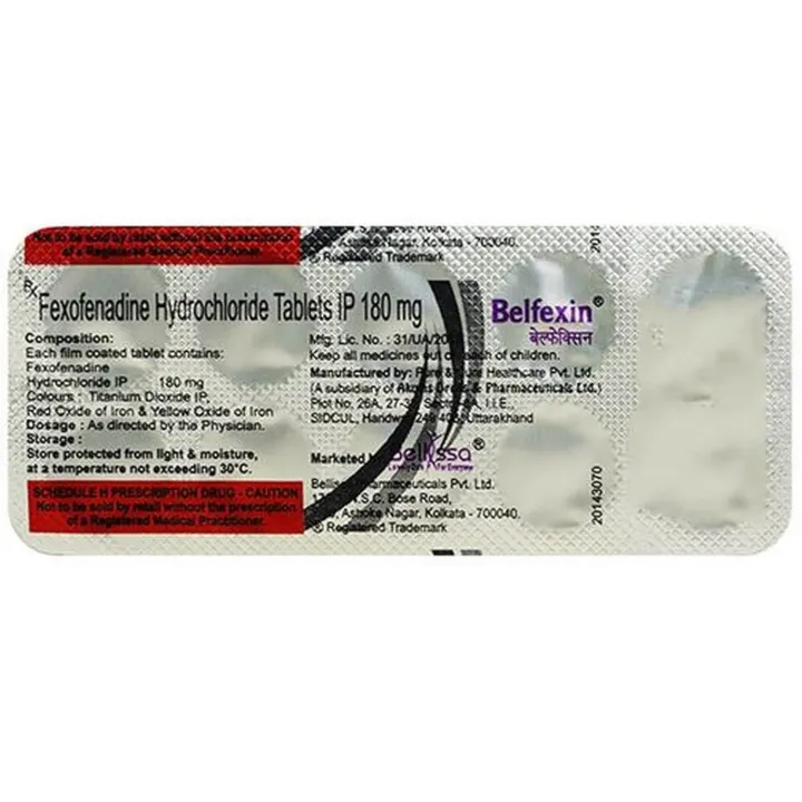 Belfexin 180mg Tablet product image