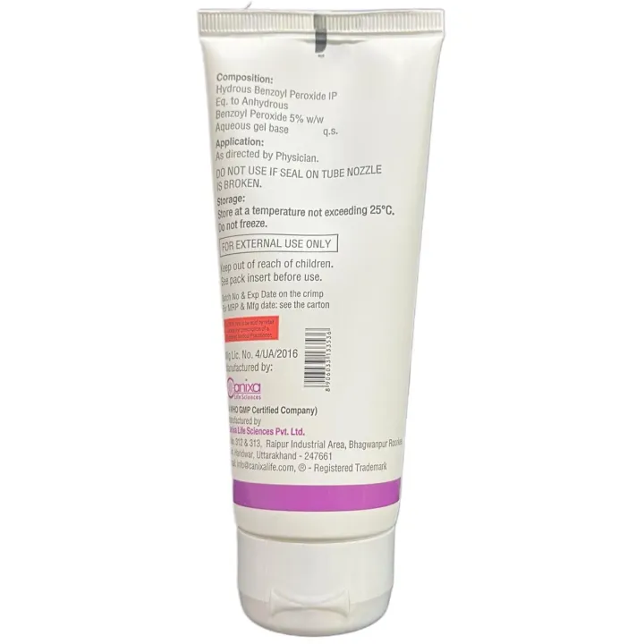 Benzonix Xl Gel Wash 100gm product image