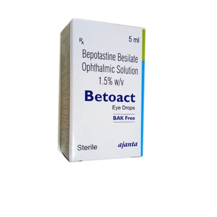 Betoact Eye Drop Bak Free 5ml product image