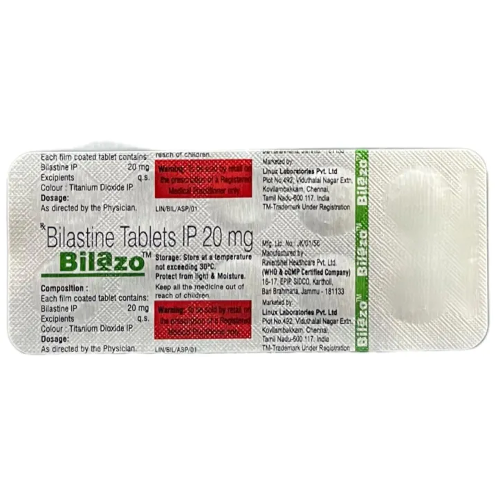 Bilazo 20 Tablet product image