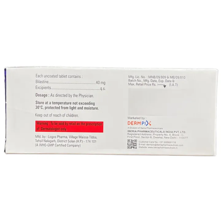 Bilhyde 40 Tablet product image