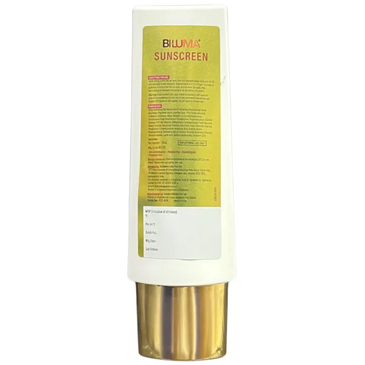 Biluma Spf 50 Sunscreen 50ml product image