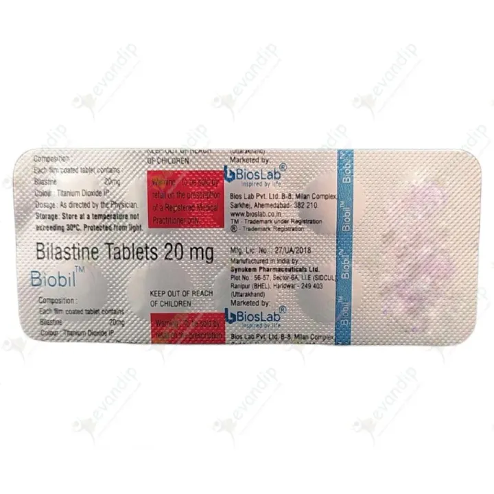 Biobil 20 Tablet product image