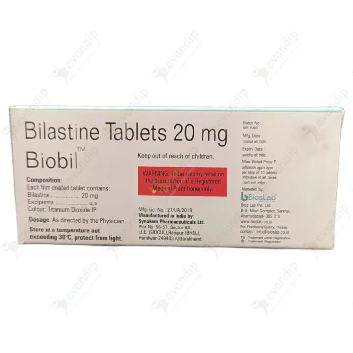 Biobil 20 Tablet product image
