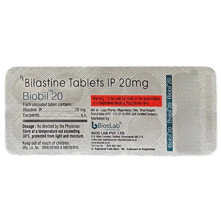 Biobil 20 Tablet product image
