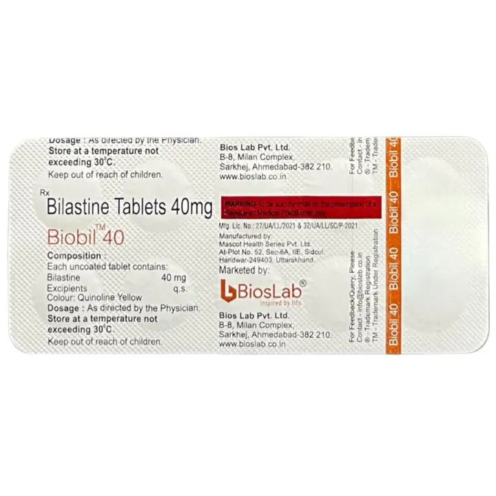 Biobil 40 Tablet product image