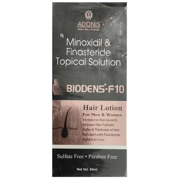 Biodens-f10 Hair Lotion For Men & Women 60ml product image