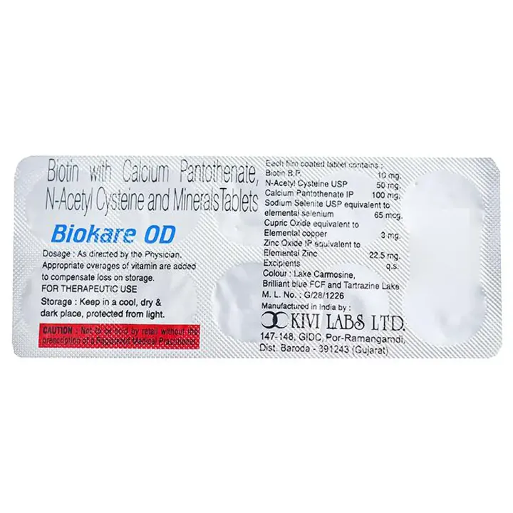 Biokare Od Tablet product image
