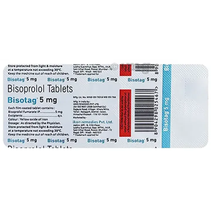 Bisotag 5mg Tablet product image