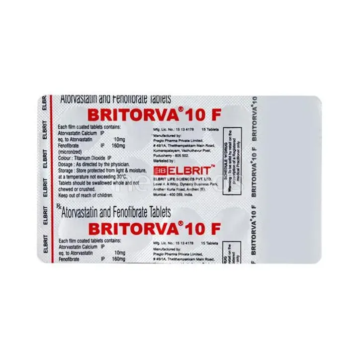Britorva 10f Tablet product image