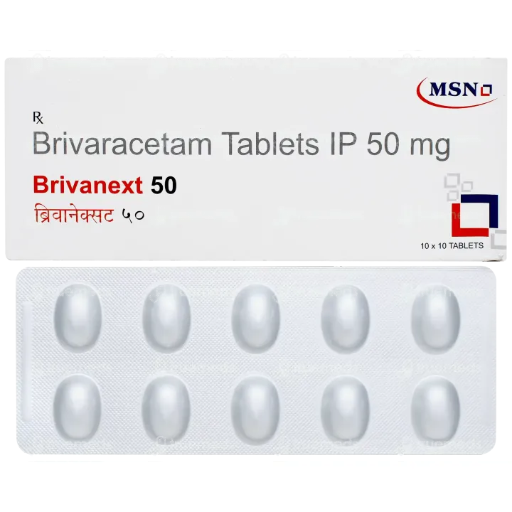 Brivanext 50mg Tablet product image