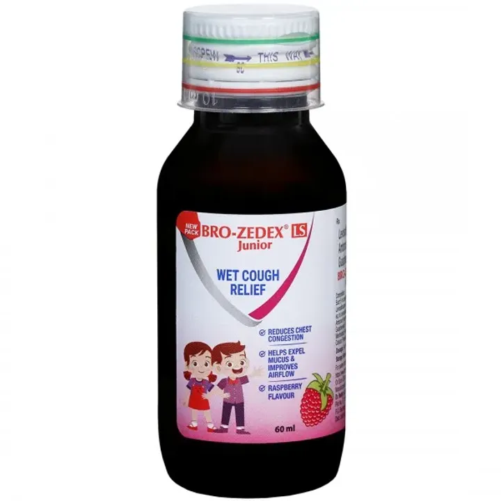 Bro Zedex Ls Expectorant Raspberry 60ml product image
