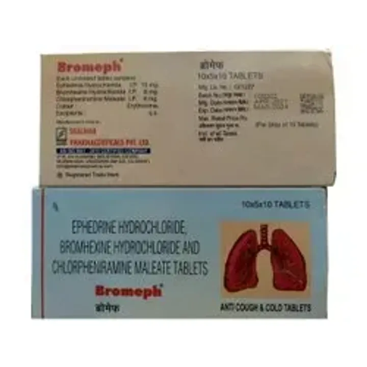 Bromeph 8mg/4mg/15mg Tablet product image