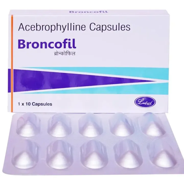 Broncofil 100mg Capsule product image