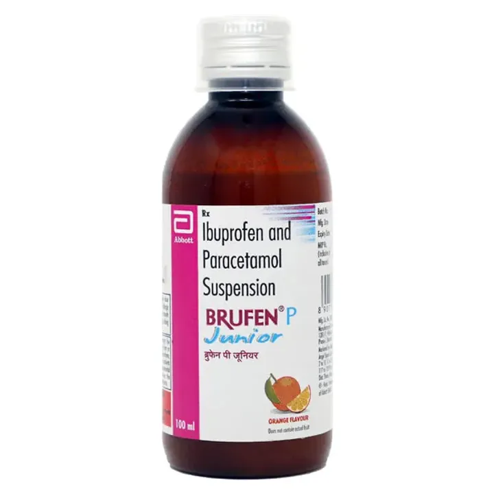 Brufen P Junior Oral Suspension Orange 100ml product image