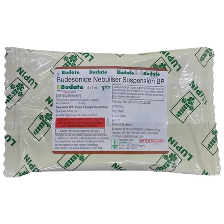 Budate 0.5mg Transpules (2ml Each) product image