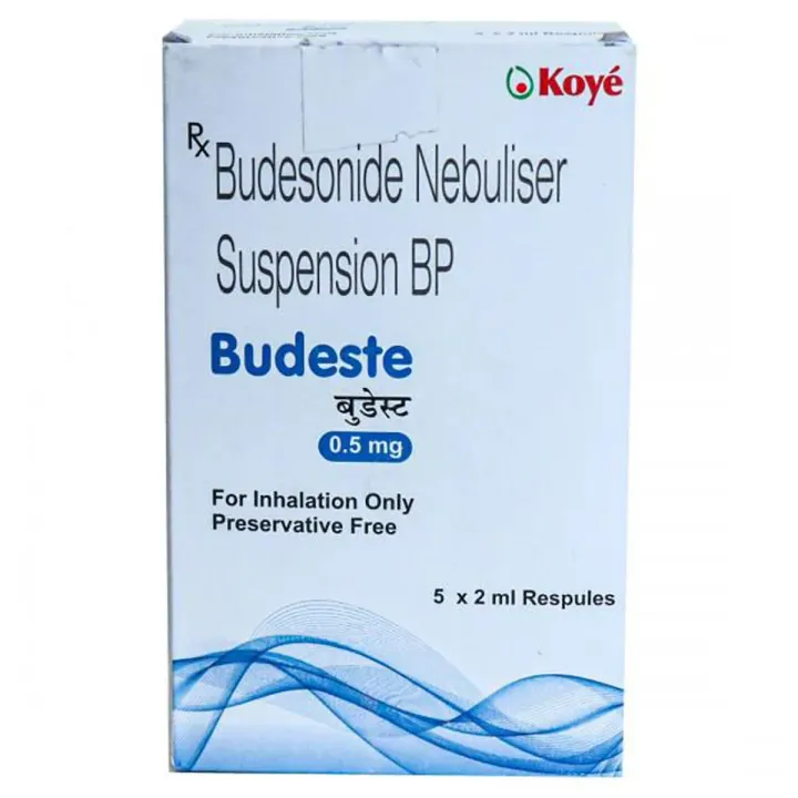 Budeste 0.5mg Respules (2ml Each) product image