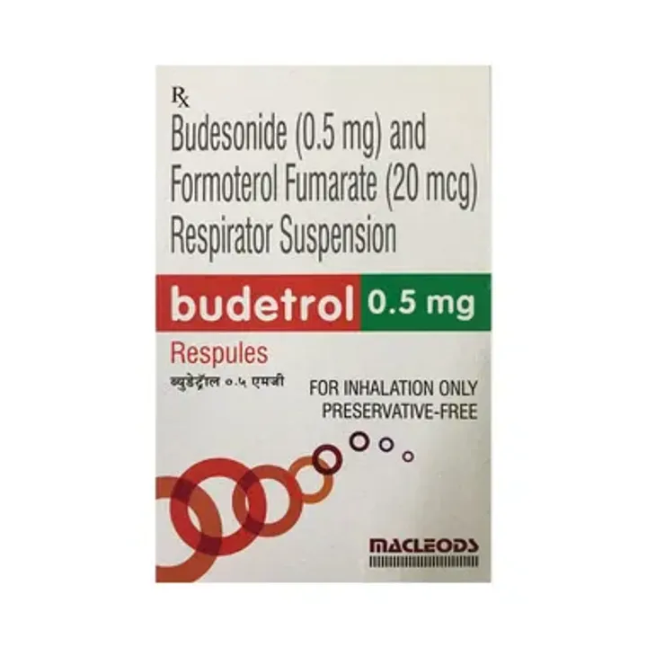 Budetrol 0.5mg Respules (2ml Each) product image