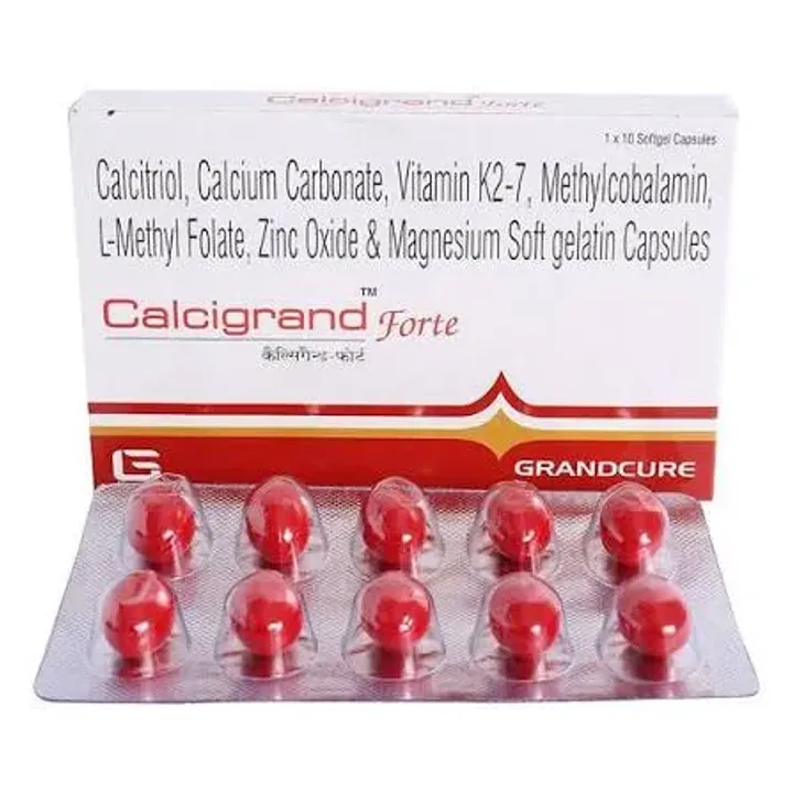 Calcigrand Forte Soft Gelatin Capsule product image