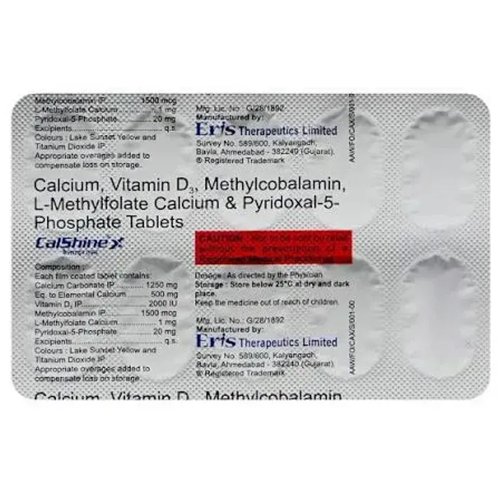 Calshine X Tablet product image