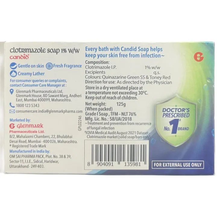 Candid Soap 125gm product image