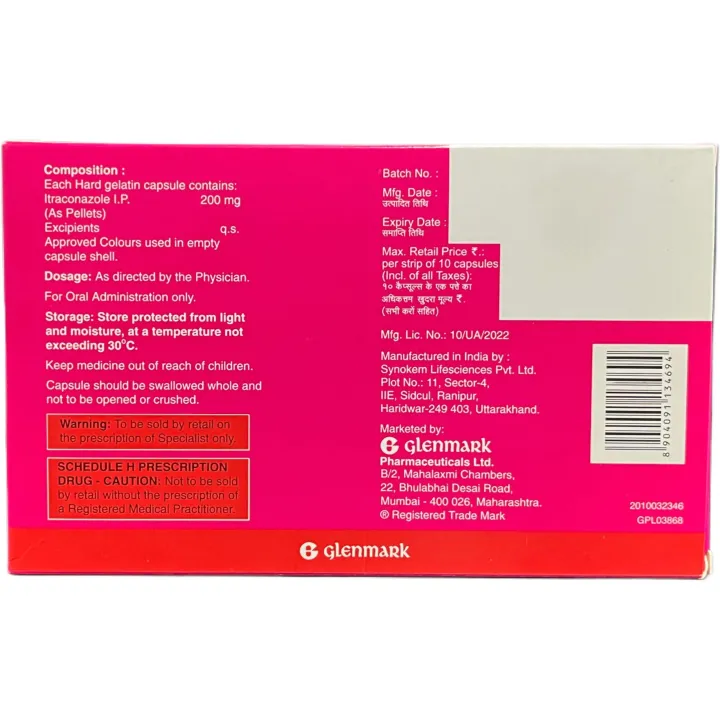 Candipraz 200 Capsule product image