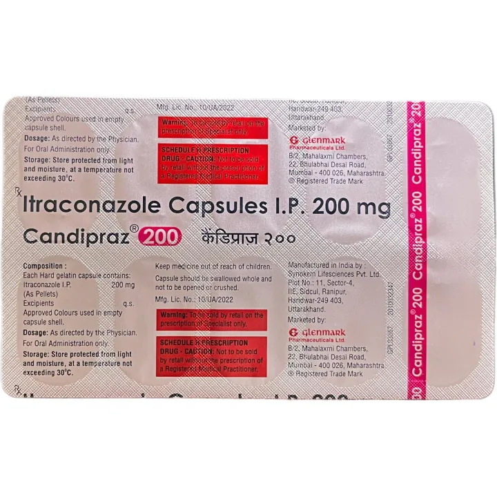 Candipraz 200 Capsule product image