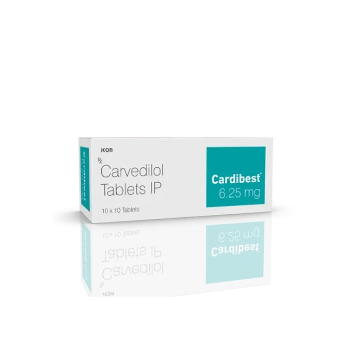 Cardibest 6.25mg Tablet product image