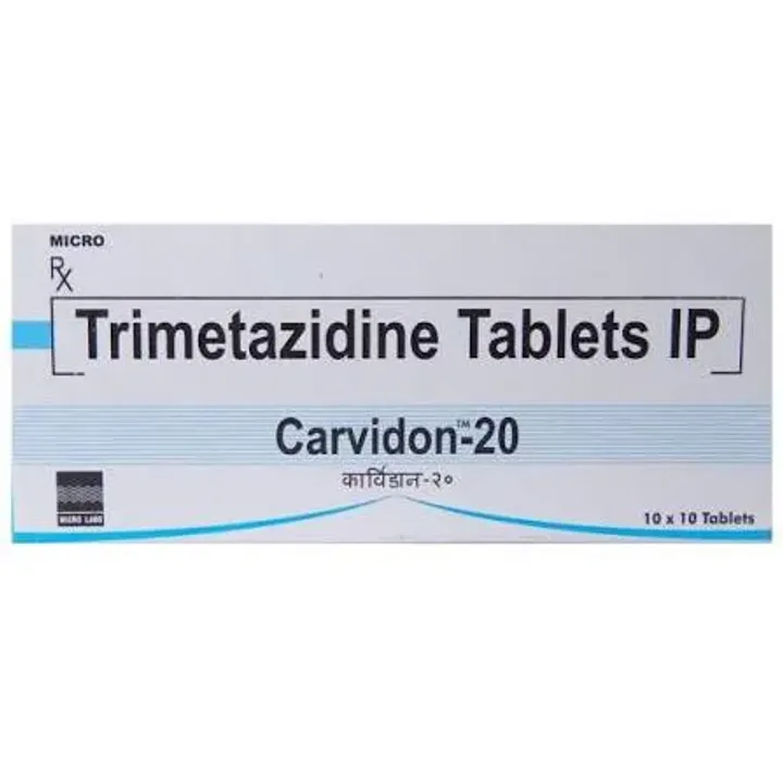 Carvidon 20 Tablet product image