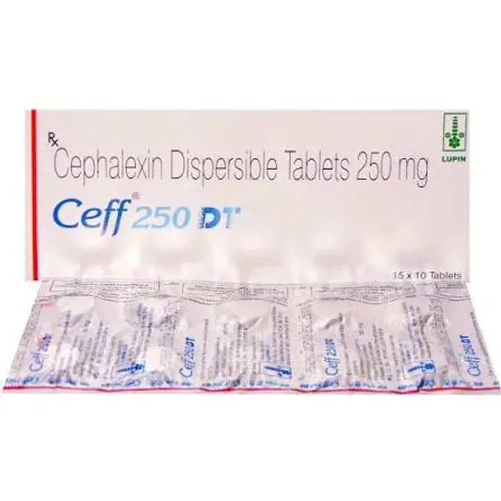 Ceff 250mg Tablet Dt product image