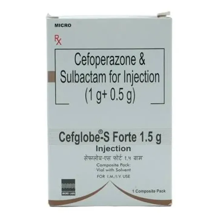 Cefglobe S Forte Injection 1000 Mg/500 Mg product image