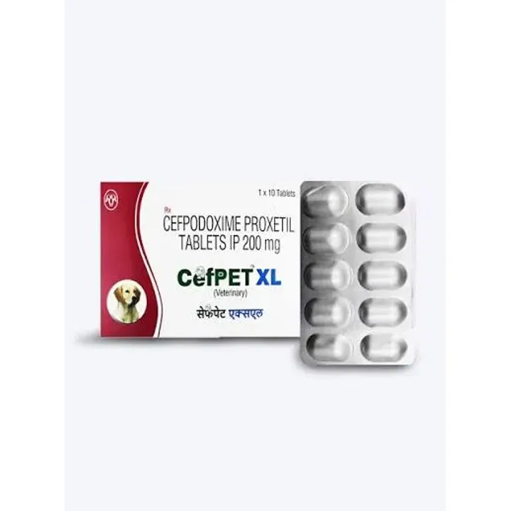 Cefpet Xl 200mg Tablet product image