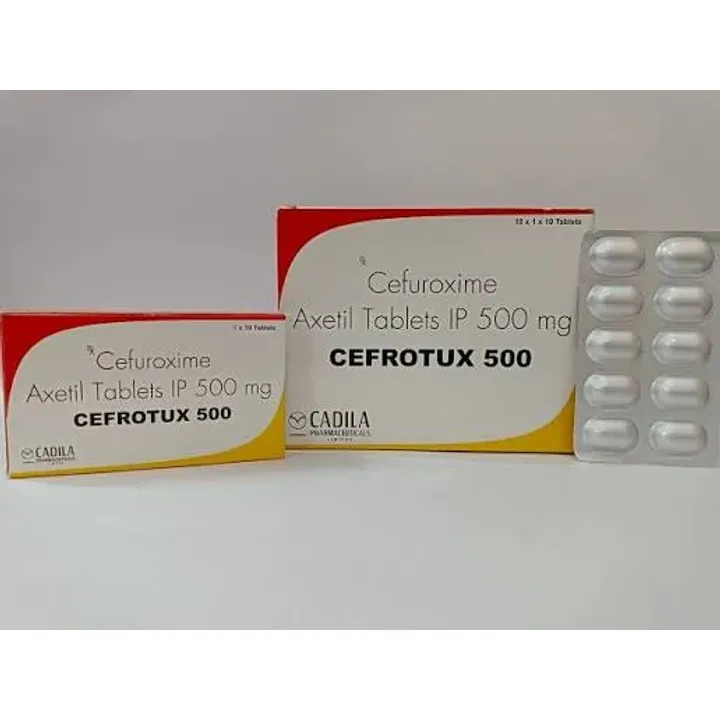 Cefrotux 500mg Capsule product image