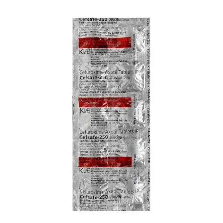 Cefsafe 250 Tablet product image