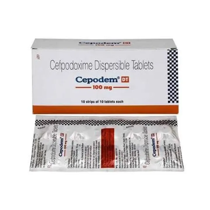 Cepodem Dt 100mg Tablet product image